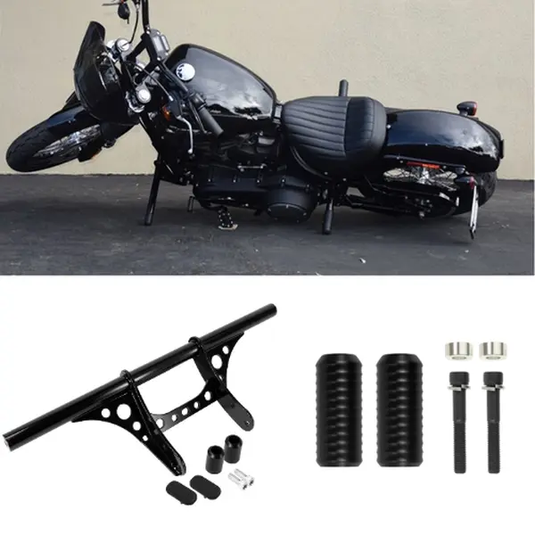 Double Safe Front & Upper Crash Bar For Harley Sportster Iron 883 1200 2009-2022