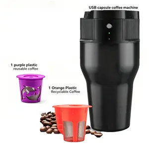 Portable coffee machine electric portable coffee machine car mounted outdoor-USB Pots
