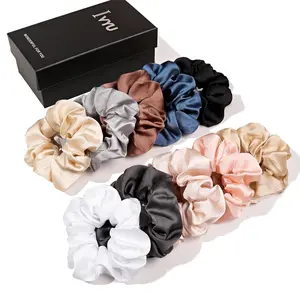 Hair Ties Scrunchies for Women's, for Girls Big Scrunchies Both for Thick Hair or Thin Hair Curl Hair No Crease Ponytail Holder No Hurt Your Hair