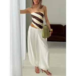 Mirosa Balloon Leg Pants White