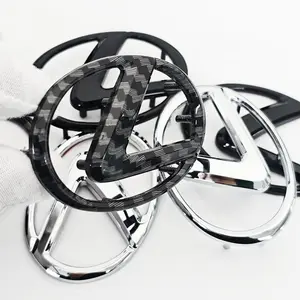 ABS Steering Wheel Center Emblem Sticker for Lexus RX NX ES IS GX LX UX CT GS F Sport RX300 RX350 GX460 etc Logo Badge Decal