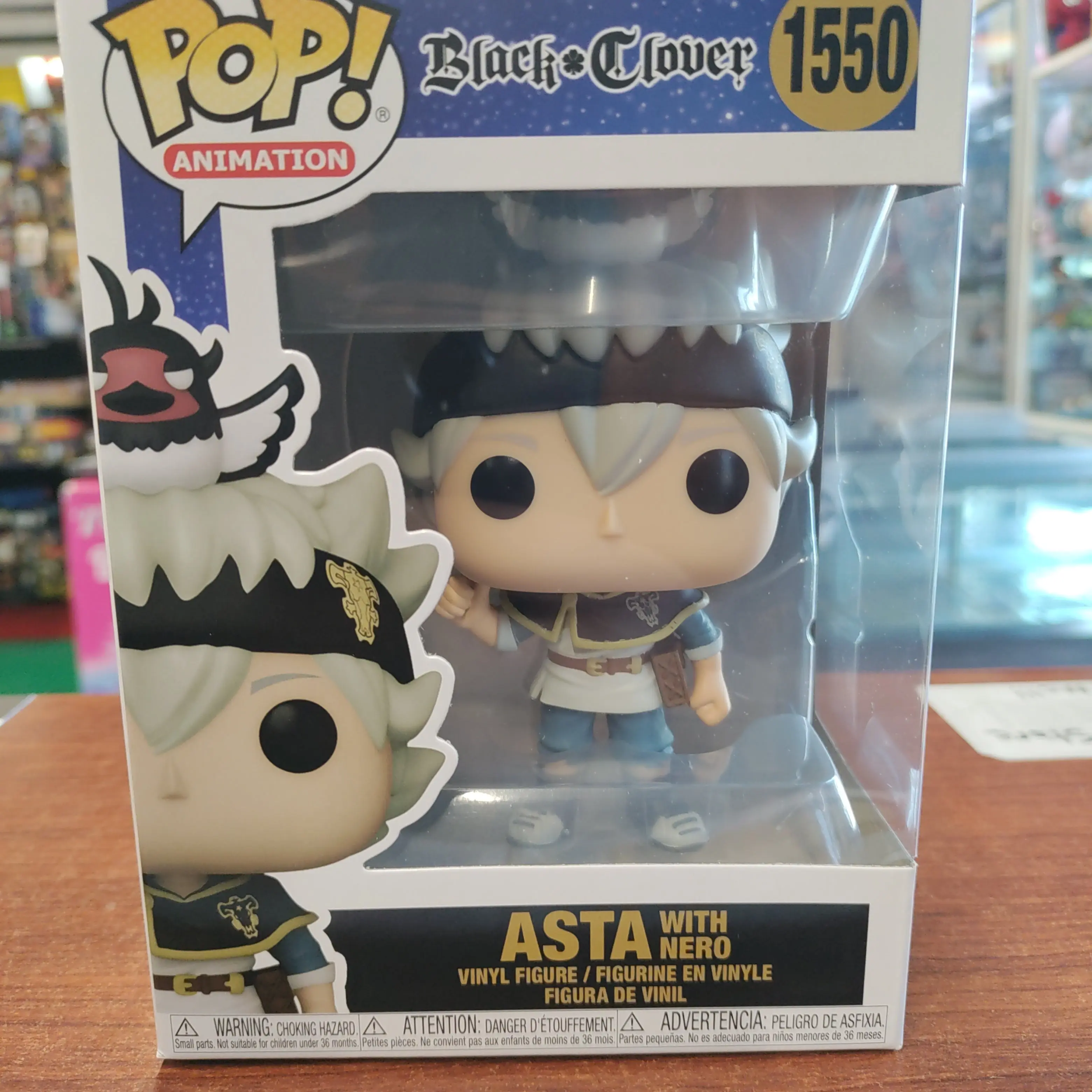 Black Clover Funko Pop Asta w/Nero