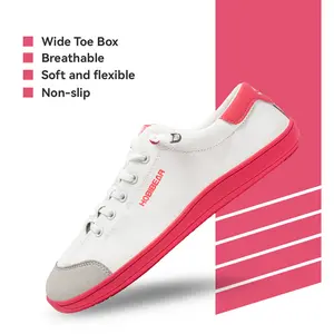 HOBIBEAR Barefoot Minimalist Shoes Womens Mens | Zero Drop | Wide Width Canvas Slip-on Shoes Casual Trainer