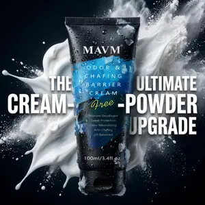 MAVM Men Antiperspirant Deodorant,SummerVibes, Aluminium Free Deodorant Cream, Fresh Woody Citrus Scent, Sweat Protection & Anti-Chafing