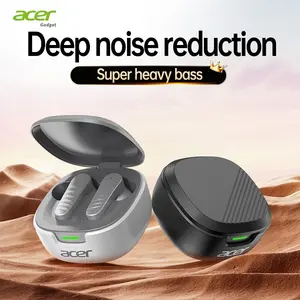 Acer OHR503 Wireless Stereo Earbuds, In-Ear Headset, In-Ear Noise-Canceling Earphones, Extra Long Battery Life, Universal Fit, 30h Standby Time, Comfortable Wear, Lightweight Wireless Earbuds, HIFI Sound Quality, Wireless Bt Earbuds