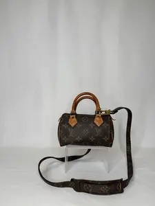 Pre-owned Louis Vuitton Coated Canvas Mini Bags Monogram Mini Speedy