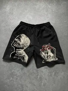 Men's Vintage Egyptian Style Print Boxer Briefs, Casual Comfy Breathable Shorts for Daily Wear, Menswear for All Seasons, Halloween