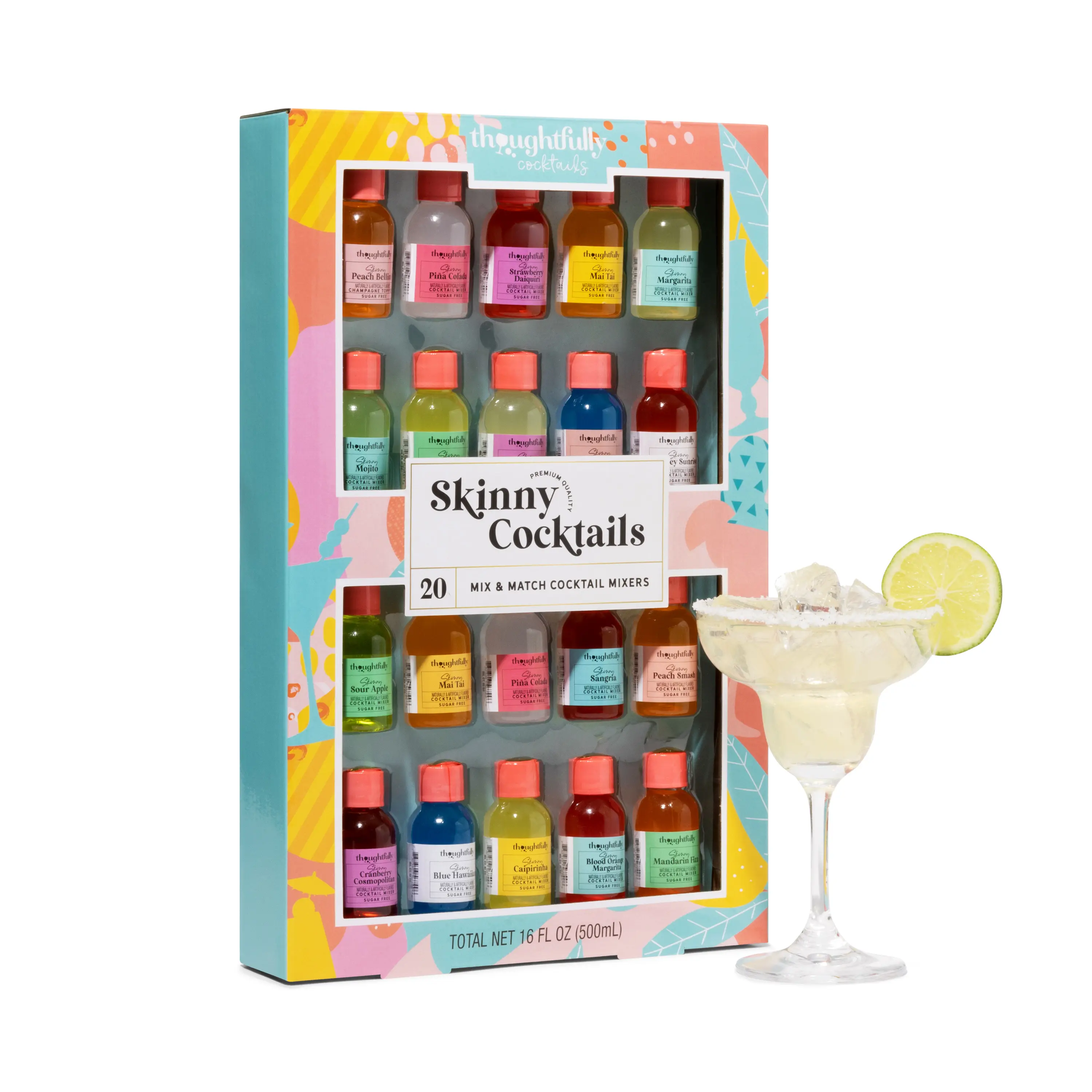 Mix and Match Skinny Cocktail Mixers, Set of 20 Mix and Match Skinny Cocktail Mixers, Set of 20