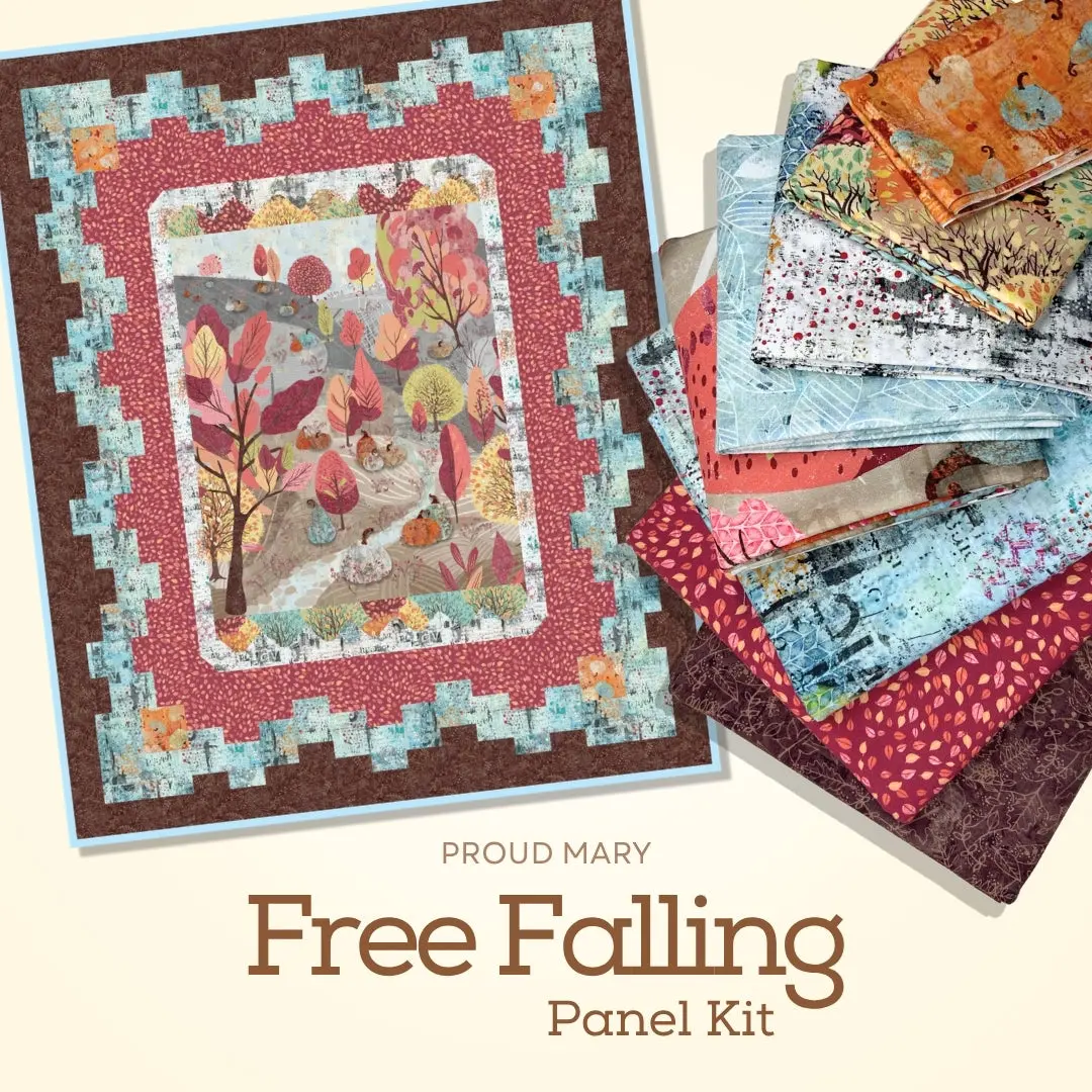 Free Falling Panel Kit-Proud Mary Pattern 72" x 88"