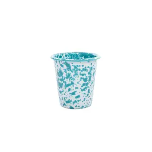 Splatter 10 oz Short Tumblers, Set of 4