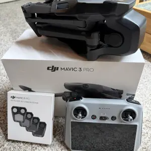 New DJI Mavic 3 Pro Camera Drone with RC Remote New DJI Mavic 3 Pro Camera Drone with RC Remote
