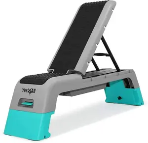 Multifunctional Aerobic Deck - Versatile Fitness Station, Weight Bench, Aerobic Stepper, Plyometrics Box for Cardio Workouts