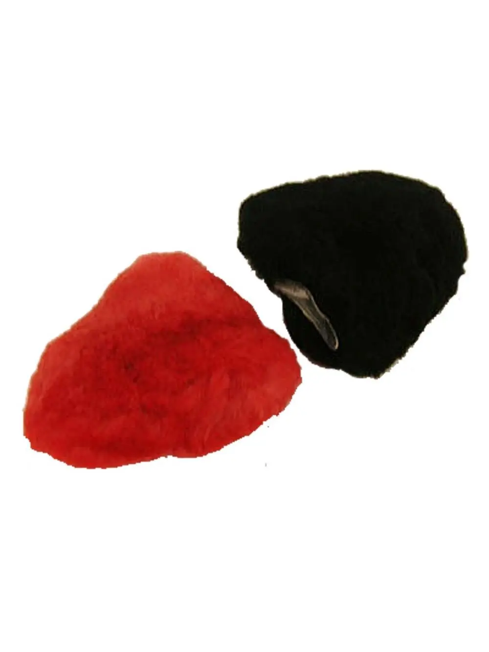 SPT BUFFERS-989AA Footwear Shoe Buffer Set, Compatible with UC-989, Black & Red