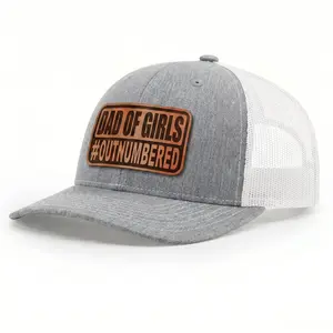 Dad of Girls #Outnumbered Patch Hat