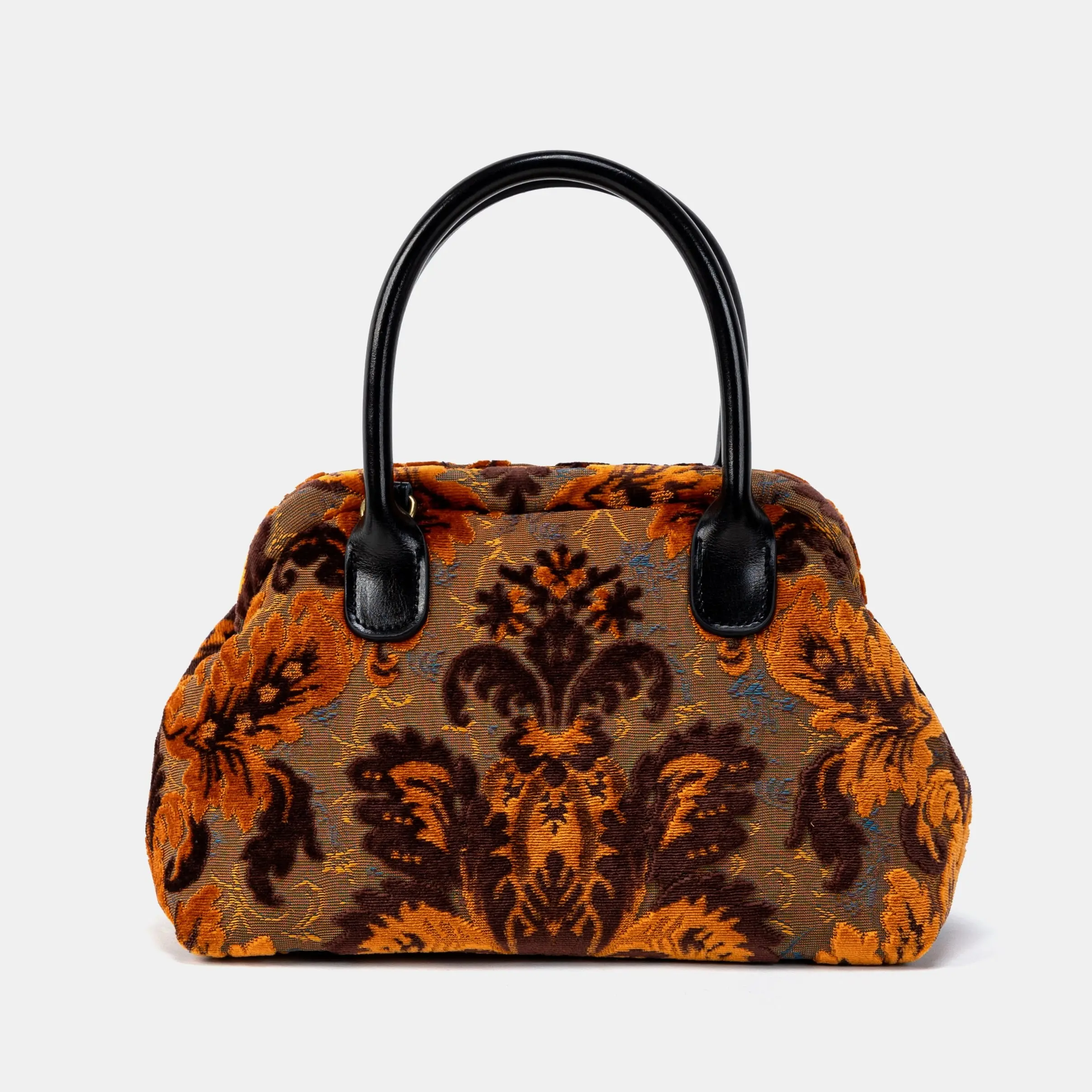 Burnout Velvet Revival Sienna Carpet Satchel