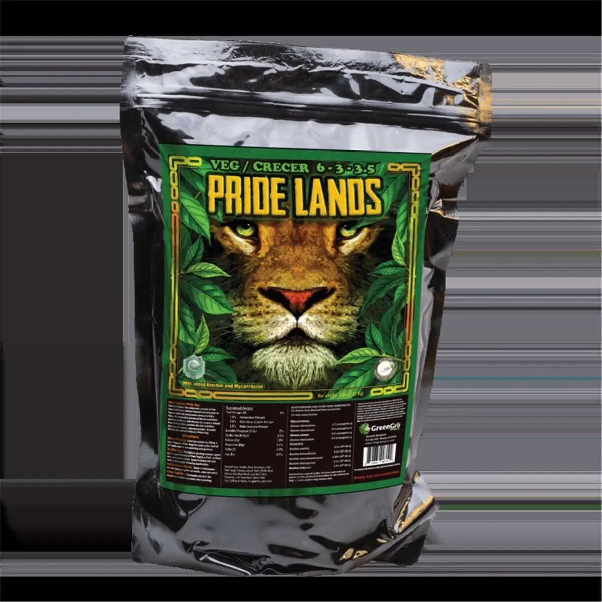 Green Gro Biologicals FV-5010 10 lbs Pride Lands Vegetative Fertilizer for Plant