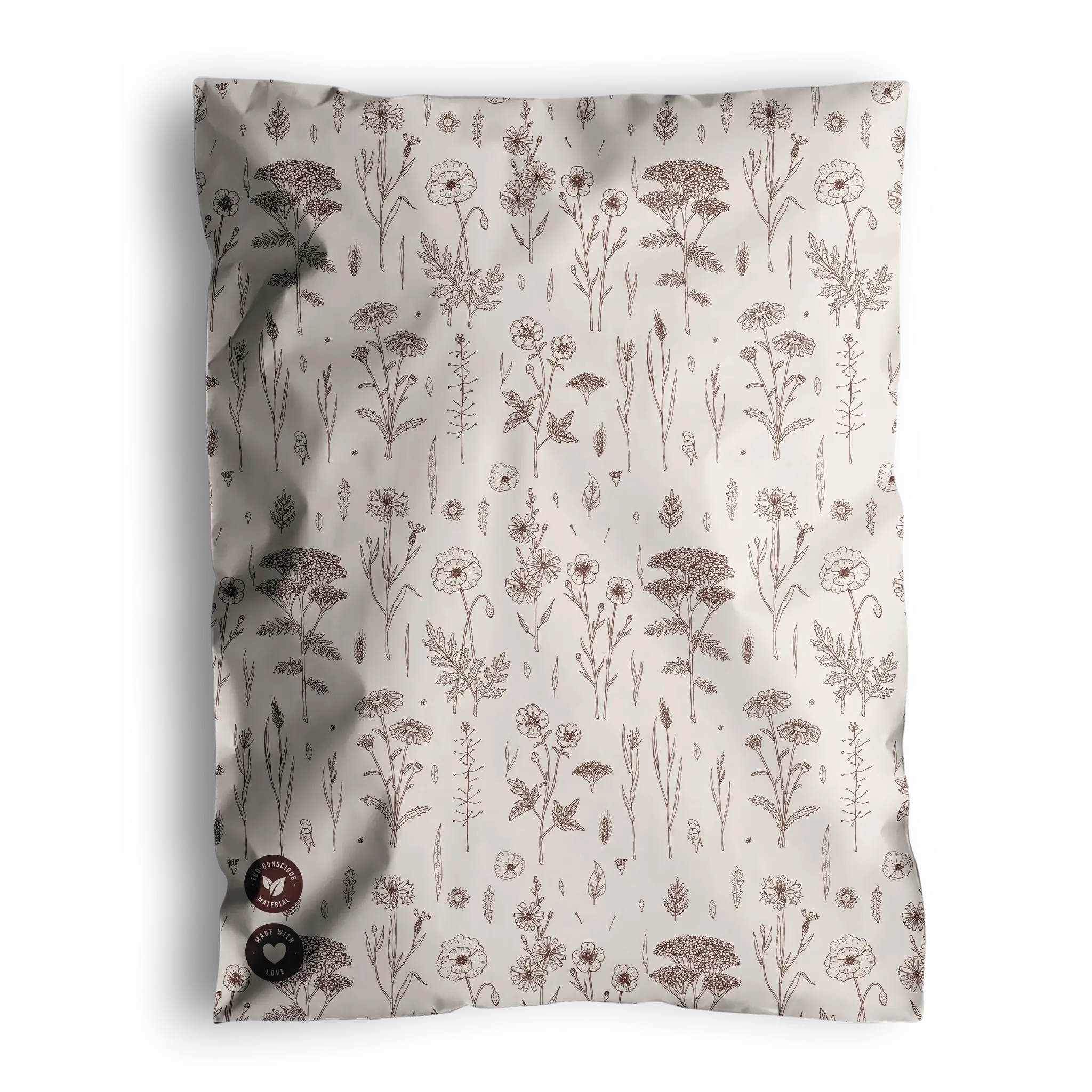 Wildflower Biodegradable Mailers 12" x 15.5"