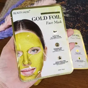 BEAUTY HOST Lift anti-wrinkle 24k Gold mask-Used for forehead wrinkles, eyebrow wrinkles, eye wrinkles, neck wrinkles, aging wrinkles