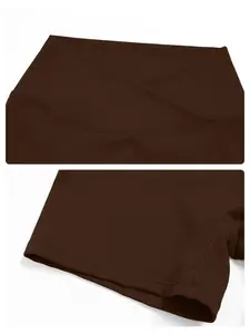 Women's Sports Shaping Waist Lift Butt Lifting Pants Outdoor Yoga Fitness Running Casual Cross-Waist Tight Fit Sport Shorts