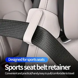 New Car Seat Belt Fixator Prevents Chest Constriction And Impact Noise, Suitable for Automotive Sports Seats. It Helps Avoid Shoulder And Neck Pressure from The Seat Belt