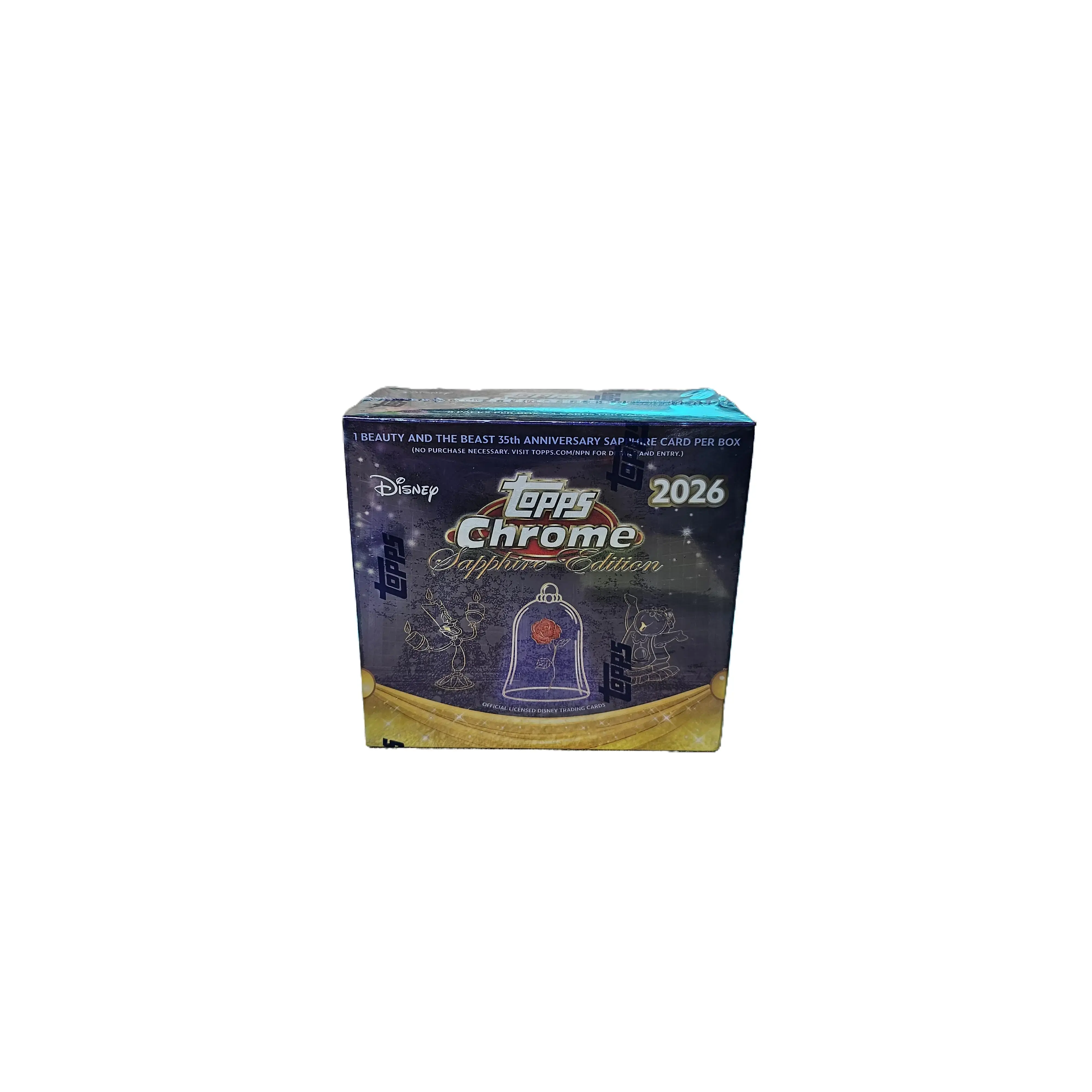 2026 Disney Sapphire Topps Chrome - 1 Sealed Box