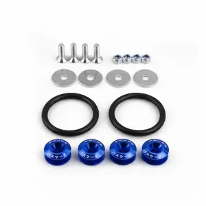 Quick Release Fasteners for Car Front Rear Bumper Trunk Hatch Lid
