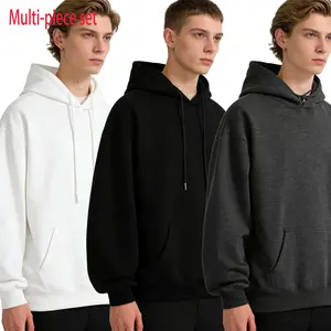 Solid color basic hooded sweatshirt, regular fit casual long-sleeved hoodie for autumn and winter, suitable for everyday wear, unisex.