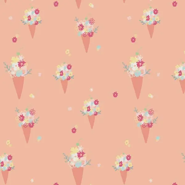 Blooming Ice Cream - Daydream by Patty Basemi | Art Gallery Fabrics
