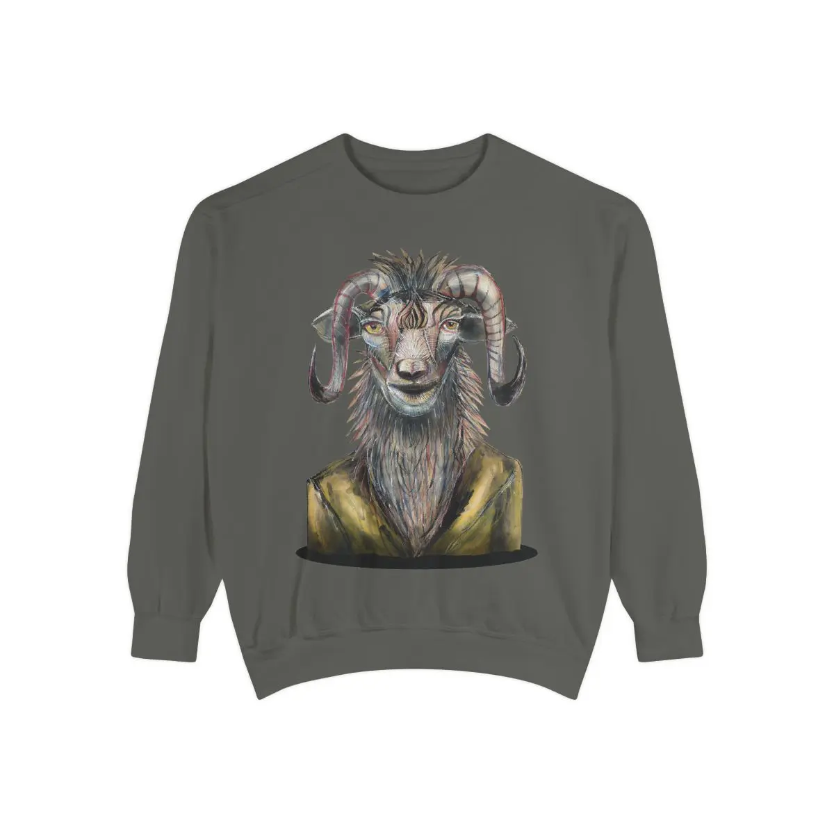 Goat Star | Street Wear by Invasive Animal | Cozy Unisex Sweatshirt
