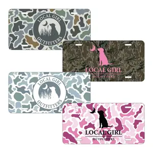 Front License Plates: Local Girl Camo | Local Girl Outfitters