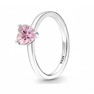 Silver Heart Shape Ring