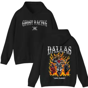 Dallas Ghost Hoodie, Ghost Racing Hoodie, Motorcycle Hoodie, Racing Hoodies, Hoodie forMen, Gift for Men, Top Menswear, Streetwear Hoodie, Cool Men's Hoodie, Unique RacingApparel, Gift Idea for Motorcycle Fans, Trendy Biker Pullover, Unisex Streetwear