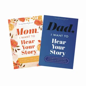 Parents I Want to Know Your Life Story Journal (Paperback edition): Gifts for Mom&Dad – Perfect for Birthday, Thanksgiving Day, Mothers Day & Fathers Day & Christmas