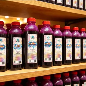 Bubble Solution Refill - Non-Toxic All Natural Bubbles in Bulk Outdoor Toys for Bubble Gun, Bubble Machine & Bubble Wands