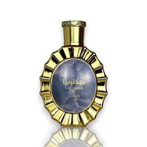 Lattafa Perfumes | Victoria | Eau De Parfum | 100 ML | 3.4 oz | Elegant Scent | Natural Spray | Unisex Fragrance | Lemon Meringue Fragrance