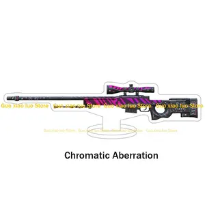 CS GO weap sniper rifle AWP Dragon Lore Lightning Strike Fade Desert Hydra Gungnir Skins acrylic stand desktop ornament  gift