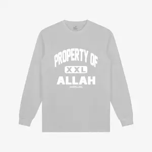 POA Long Sleeve Tee - Heather Grey