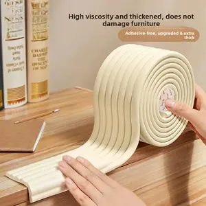 W-Shaped Foam Edge & Corner Guards – 2M Self-Adhesive Cut-to-Fit Bumper for Home Furniture