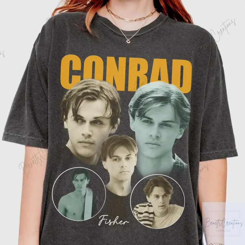 Vintage Conrad Fisher, Team Conrad Summer Romance, Retro Style TSITP Graphic, Movie Fan Tee