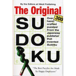 The Original Sudoku by Editors of Nikoli Publishing [Paperback Book]