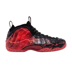 Stranger Things x Nike Air Foamposite One Premium QS 'Black Bright Crimson'