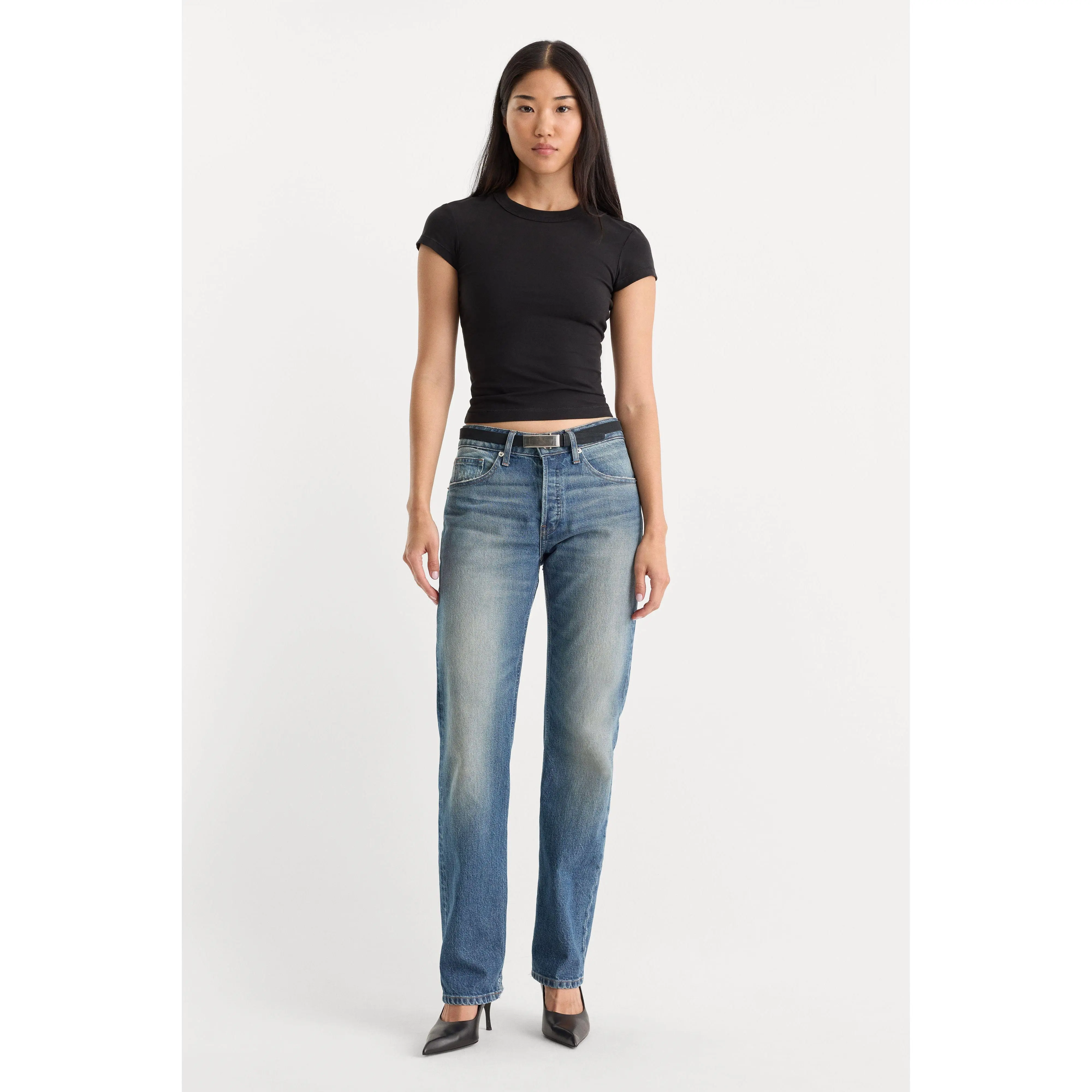 VINTAGE STRAIGHT JEANS | INDIGO1282