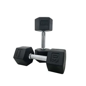 TKO Rubber Hex Dumbbell Sets