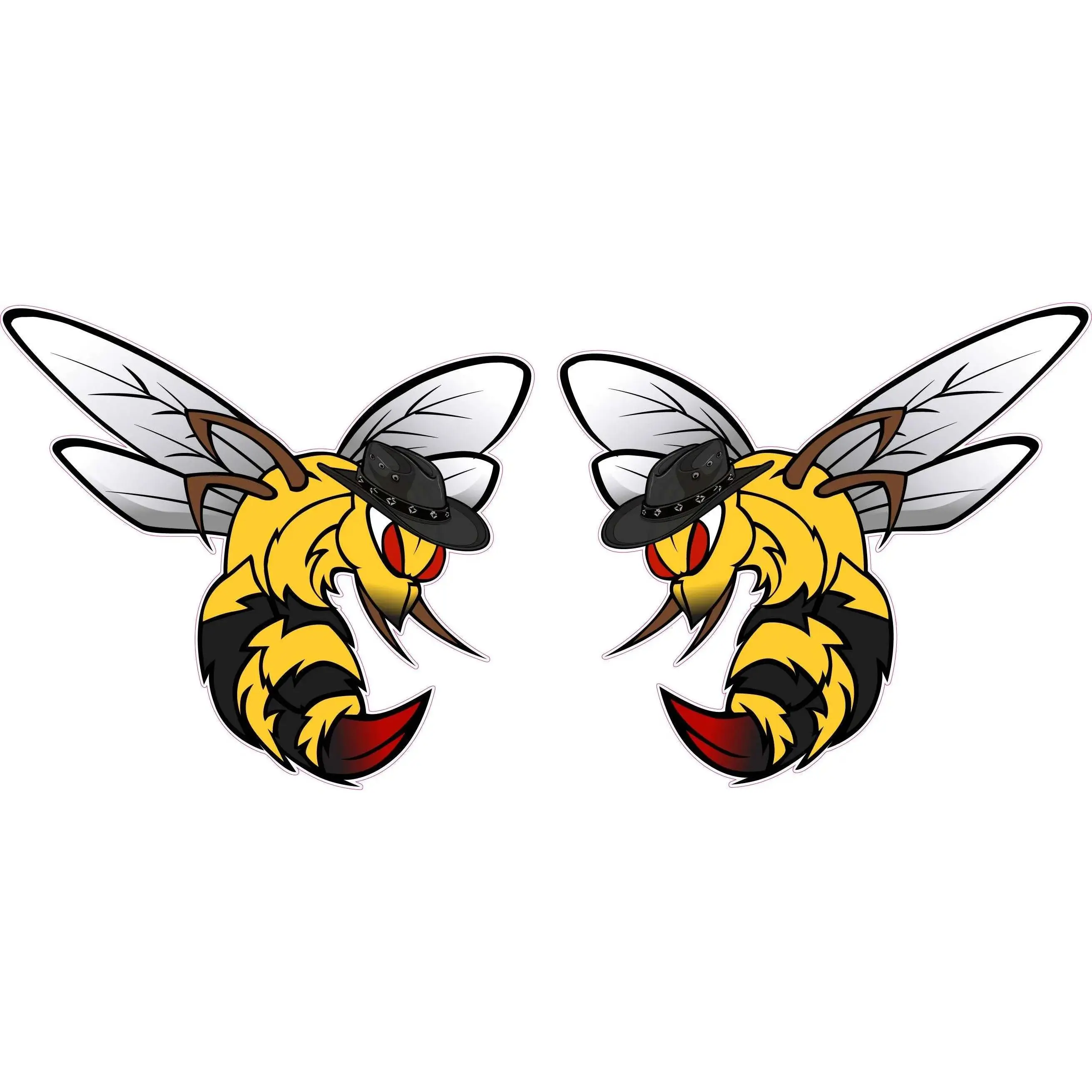 Stinger Hornets Decal Pair