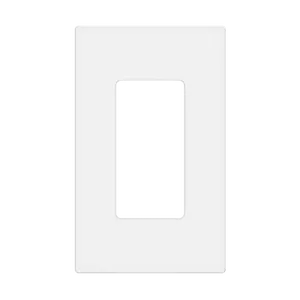 Enerlites Antimicrobial Screwless Decorator/GFCI One-Gang Wall Plate Mid-Size