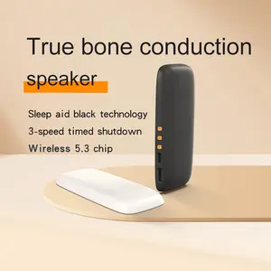 Sleep Speaker. Ditch those painful earbuds and choose our ultra-thin pillow speaker. Bone-conduction audio delivers high-quality 3D surround sound with this mini bone conduction sleep speaker.