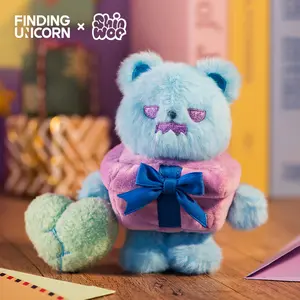 [FINDING UNICORN] ShinWoo The Cold Hugs Plush Blind Box Cute Figures Desktop Ornament Collectible Toys Birthday Gifts HEVACHDBYD