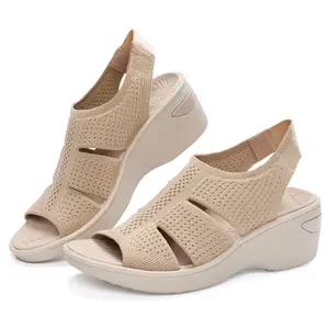 Women Walking Sandals Arch Support Orthotic Comfortable Plantar Fasciitis Non-slip Casual Open Toe Sport Sandals for Athletic Summer Beach