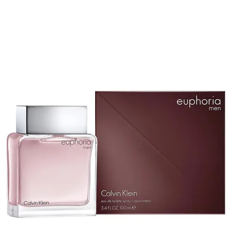 Calvin Klein Euphoria EDT Type Men's Chypre Cologne Spray Form, Captivating Scent for Male Wear, Long-Lasting Luxury Fragrance with Ginger, Black Basil, Patchouli & Amber Notes