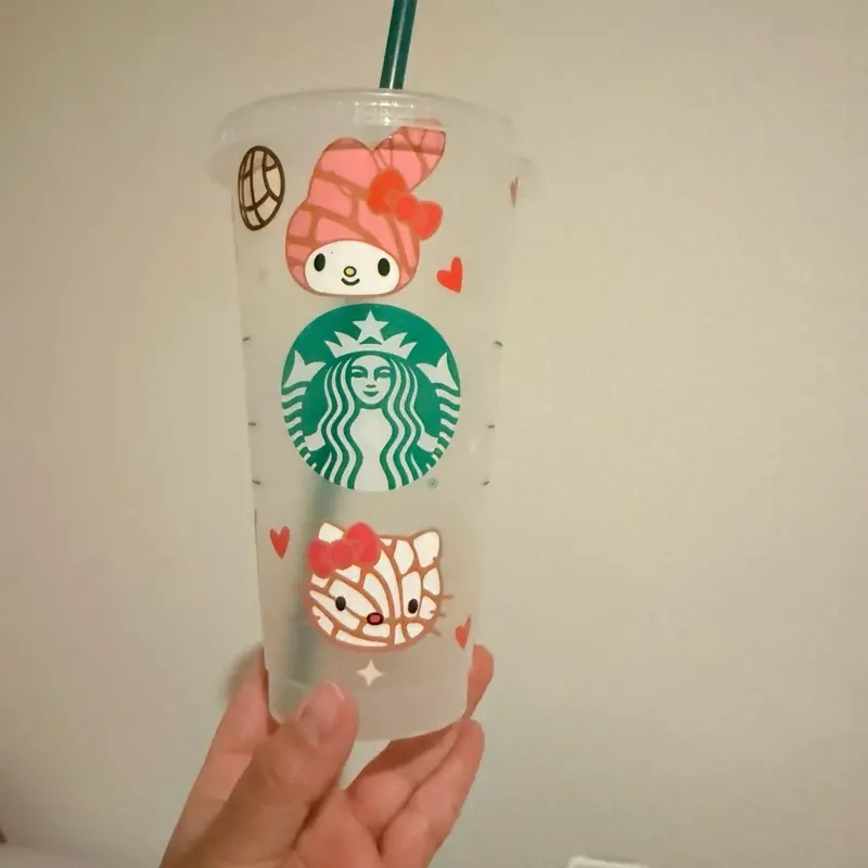Plastic cup Tumbler Kitty